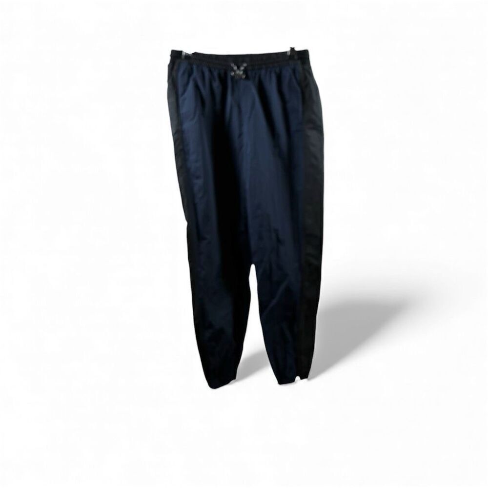 Lululemon Windbreaker Track Pants Color Block in Blue and Black Size 6